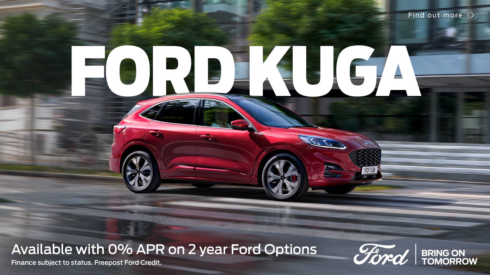 Ford Kuga 0% Finance Offer