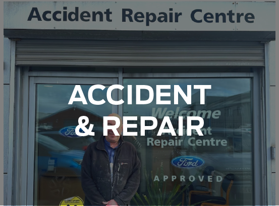 Ford accident and repair