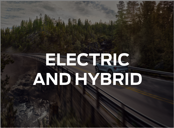 Ford electric and hybrid vehicles